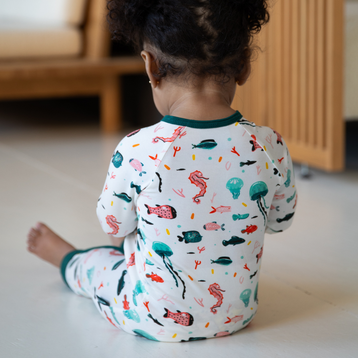 ZIPSTER™ Ensembles pour bébés sous la mer Confort Bambou