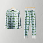 Children's PJ Set Croc