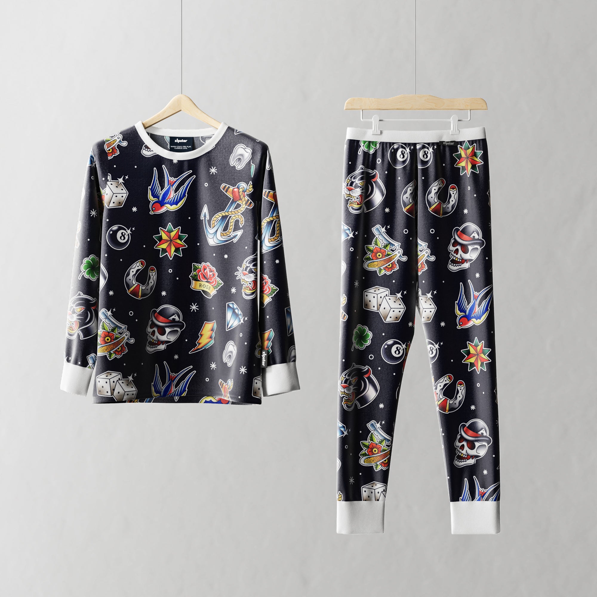 Children's PJ Set Tattoo