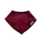 Bamboo Bandana Bib Burgundy