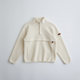 Fleece til amning - Elfenben