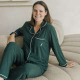 Pyjamas-sæt til damer Green Heritage
