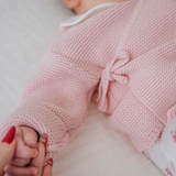 Pure Pink Wrap Cardigan