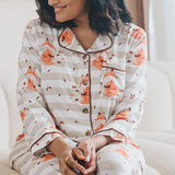 Damen-Pyjamaset Fuchsjunges