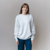 Breastfeeding Sweatshirt - Grey Marle