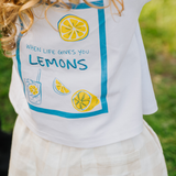 Oversized T-shirt til børn Lemon Squeezy