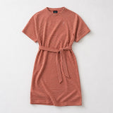 Barcelona T-shirtklänning för amning Rusty Striped