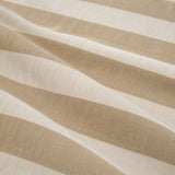Randig amningsklänning Beige / Vit