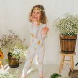 PJ for børn Ribbed. Chuck