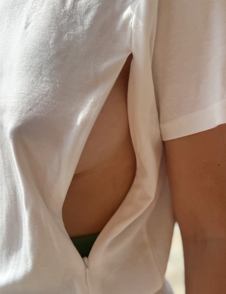 Breastfeeding T-Shirt - White