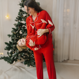 Pyjamas-sæt til damer Red Heritage