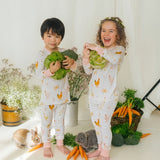 PJ for børn Ribbed. Chuck