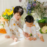 PJ for børn Ribbed. Chuck