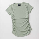 Ruffad amningströja Sage Green