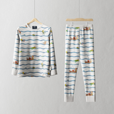 Kinder PJ Set Janosch Beim Angeln