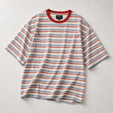 Oversized borstvoeding T-shirt Retro Streep