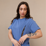 Overdimensioneret amme-T-shirt Navy