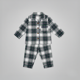 Pyjamas-sæt til børn Green Tartan