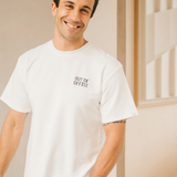 Maglietta oversize Bamboo da uomo fuori ufficio