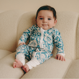 William Morris ZIPSTER™ Bleu mauve