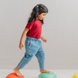 Bamboo Everyday T-shirt til børn Deep Burgundy