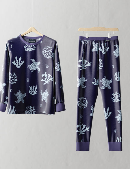 Children's PJ Set Turtle