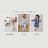 Den perfekte trio - fed og blå