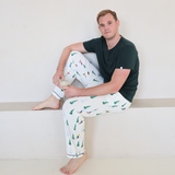 Pyjama de sports d'hiver pour hommes - Ensemble de t-shirts