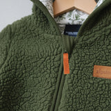 Zipster Teddy Suit Mørkegrøn