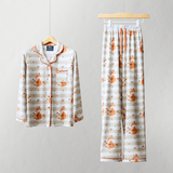 Damen-Pyjamaset Fuchsjunges