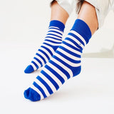 Calzini Manitou Stripe Affairs Blu elettrico e Pantera rosa