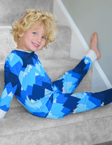 Children's PJ Set Mountains - Zipster