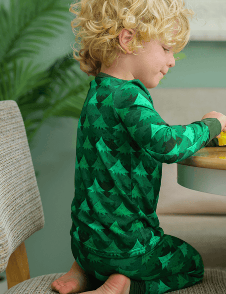 Children's PJ Set Pines - Zipster